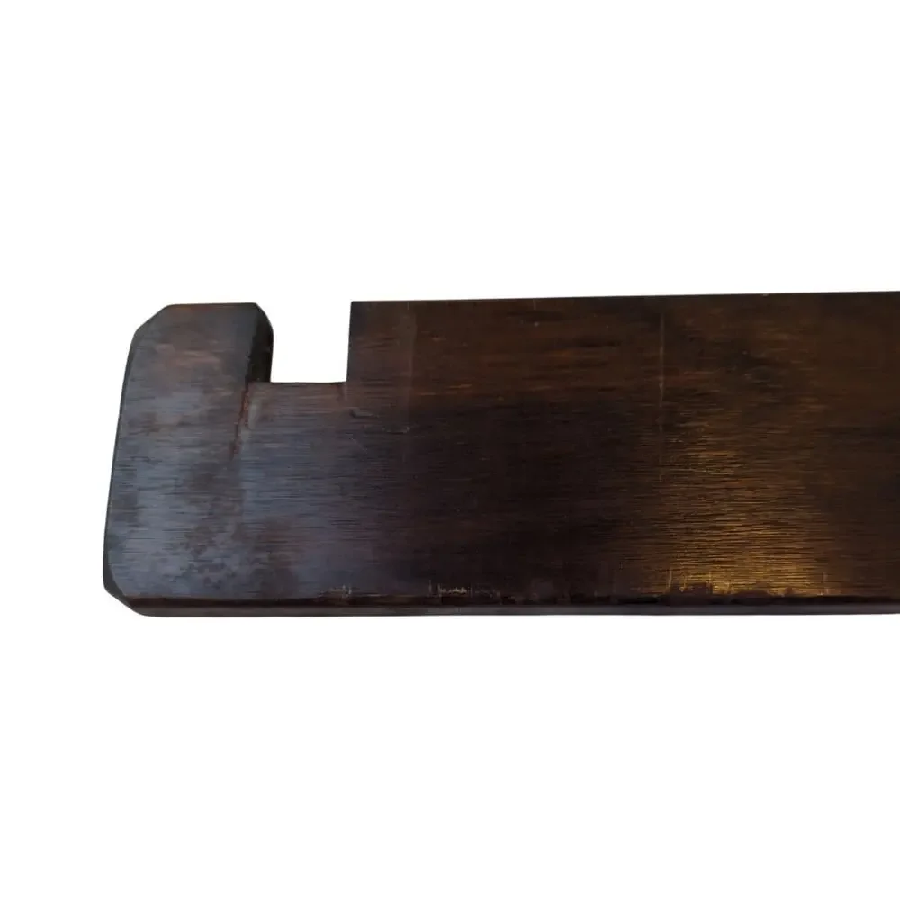Vintage Wooden Book Trough Tabletop Book Stand